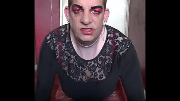 crossdresser putting himself on offer