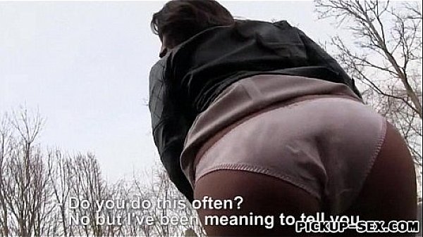 Slutty teen Julie Skyhigh payed for sex by horny stranger