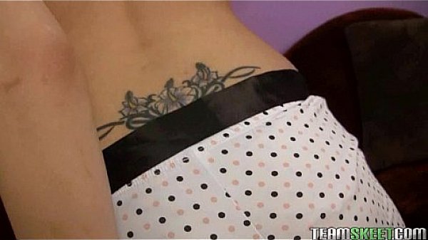 SoloInterviews Brunette babe Sensi Savoy dildo fucks hairy pussy