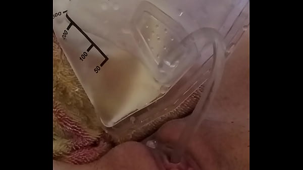 Wet for her catheter  