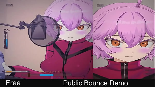 Public Bounce Demo ( Steam demo Game) Visual Novel, Rhythm  