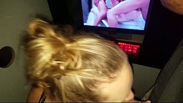 Hot College Babe Tries Gloryhole and gets Used