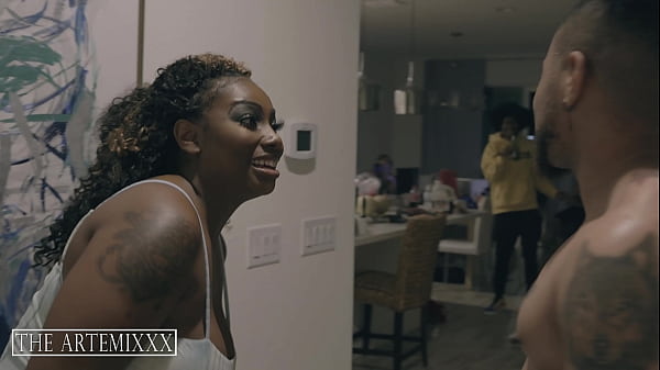 Lyric Sky Fucks BBC The ArtemiXXX for having House Party