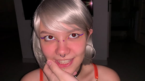 The bitch jumped on me as soon as we entered the house