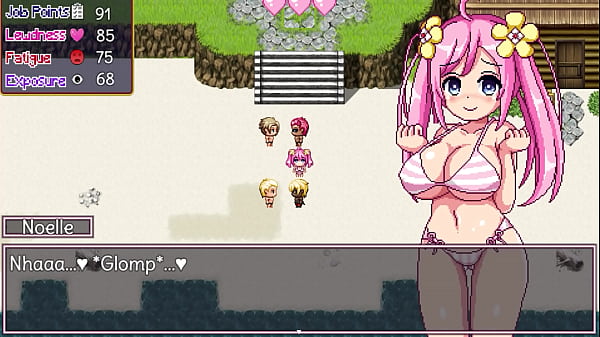 Busty pink haired girl gives her best - 11