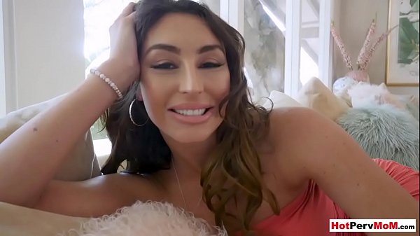 Big titted MILF stepmom fucked by her stepson