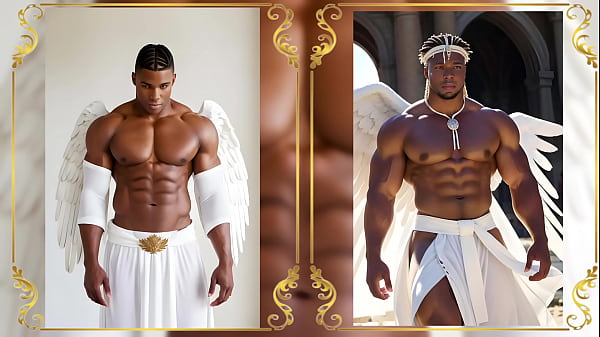 African Angels | AI Art for Men and Gays - Follow us on Socials  