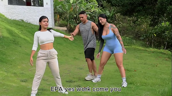 Workout routine ends in hot sex with a tattooed Latina part 1 - Dilan Clavijo