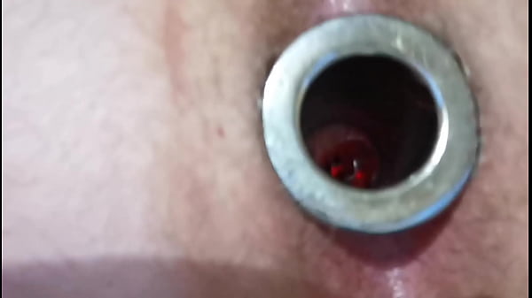 Gummibears and coins in ass 