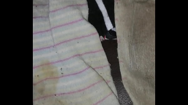 Cum stained ankle socks  