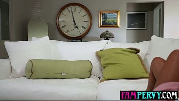 Big boobs petite Latina step sister gets her teen pussy pounded by stepbro