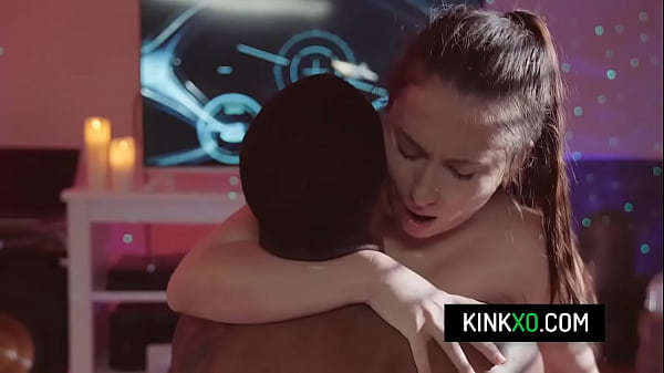 Sexy teen slut with juicy ass takes her black boyfriend hard cock from behind  