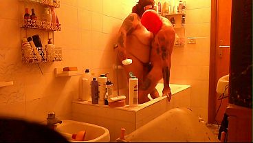 Big giants tits fuck shower