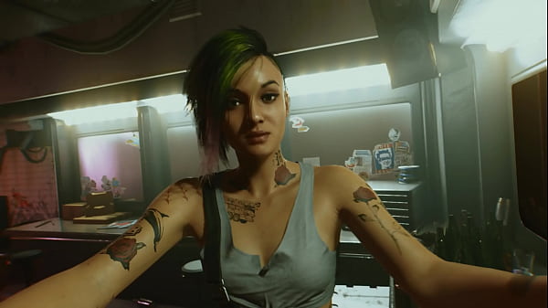 Judy Alvarez Cyberpunk 2077 Animation | Hammer Club Backstage Scene | Lizzie's Braindance Mod Edit