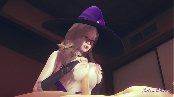 Genshin Impact Hentai - Point Of View Lisa titjob blowjob and penetrated