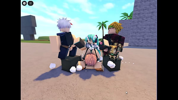 Whorblox Miku jugando sola  