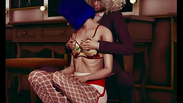 stocking lesbian animation  