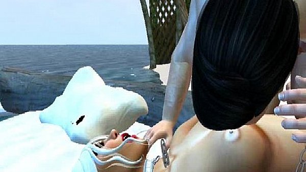 Katrina and Nikos at the beach