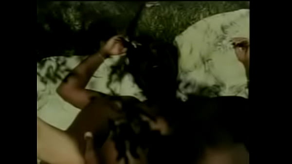 Black babe gets bent over outside and long-stroked from the rear