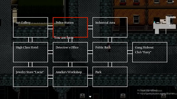 Detective Girl of Steam City hentai walktrought #1B  