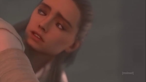 Star Wars  Rey's Ride (MsLewd Blender With Sound)