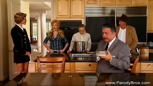 Double Blowjob Brunette Blonde MILFs