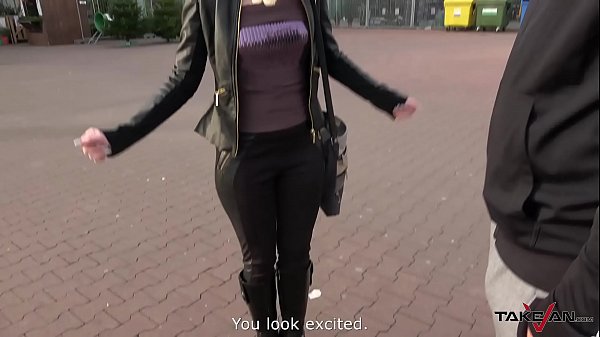 Horny Czech Redhead is Moaning on the Hammer in the Pick Up Van