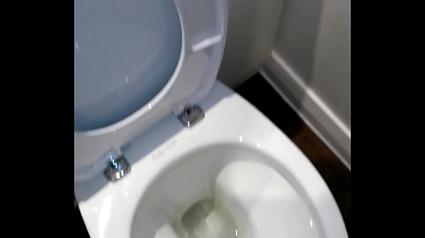 Toilet cumshot  