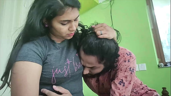 Desi Couple Enjoy Sweet Romance And Gentle Kisses  