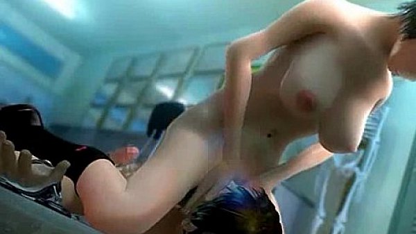 3D Asian Coed Rides Her Slave!