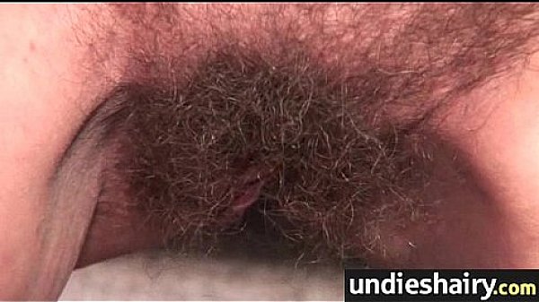Hairy Winnie gets a hard cock stuffed in her hairy pussy 6