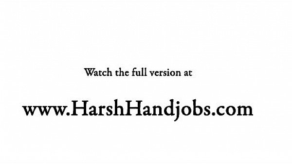 Brunette offended for giving handjob