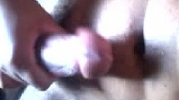 A very busty woman masturbates a man and he shoots a blast of sperm part2