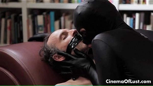 Sensual sex scene with a girl in spandex