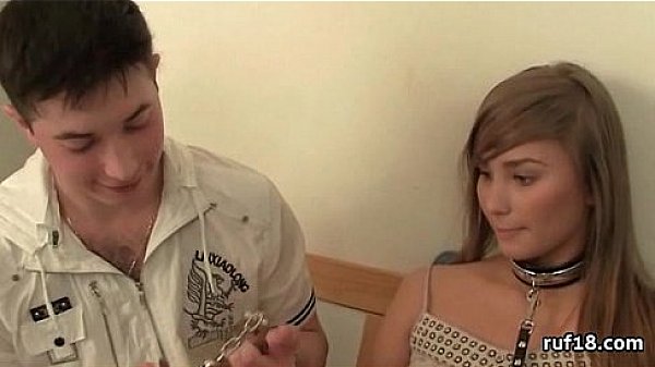 Kinky teen shows off her tight pussy