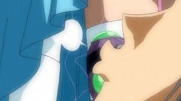 Sexy maid takes hard hentai stick in