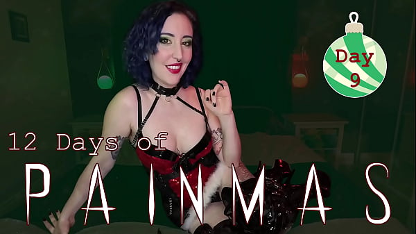 DAY 9 - 12 DAYS OF PAINMAS - Preview - Christmas CBT & Pain Play Slave Tasks by Miss Faith Rae with BDSM Instructions & Femdom POV - HD 1080p MP4  