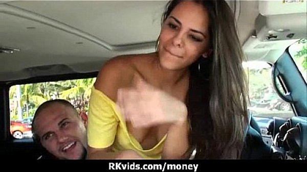 Desperate teen naked in public and fucks to pay rent 27  