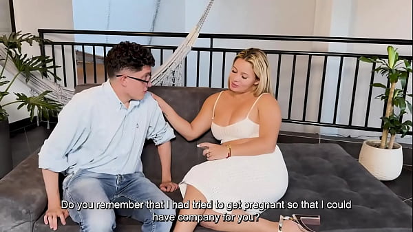 Bigboobs milf stepmother fuck her stepson for get pregnant - Karen Sleent, Pipeboy