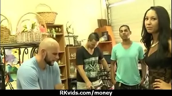 Amateur hottie takes cash for public sex 26