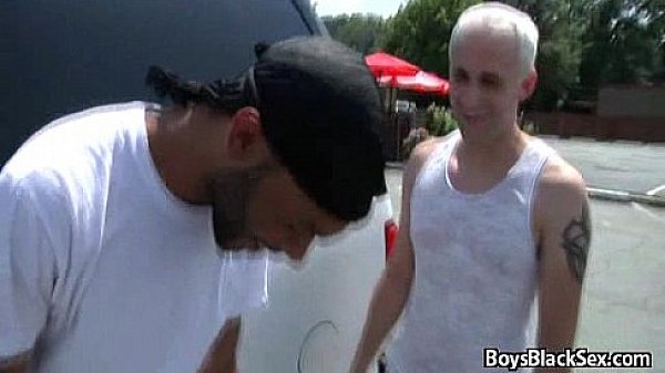Blacks On Boys - Interracial Hardcore Gay Fuck Video 07