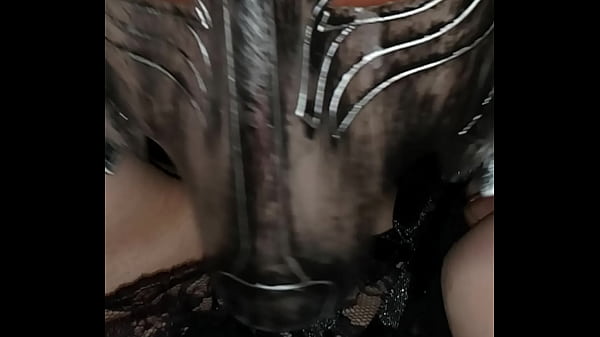 Hubby licking wifey in cosplay