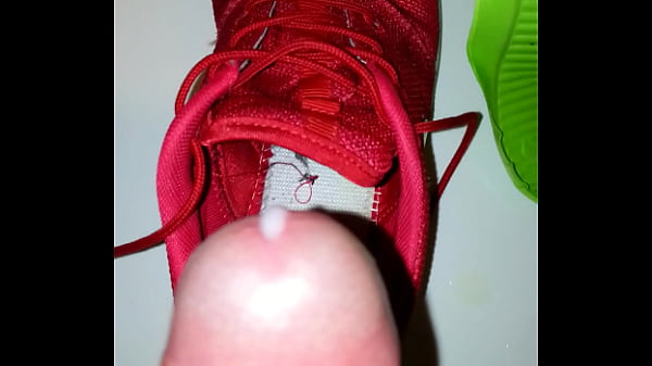 Cum over my workmate home shoes. 