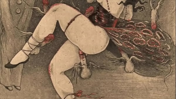 retro erotic illustration  