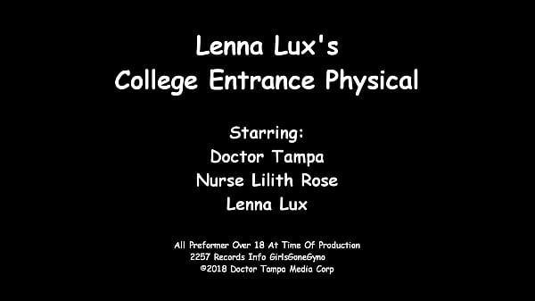 Hidden Cameras Record Lenna Luxxx's New Student Exam At The Gloves Hands of Doctor Tampa and Nurse Lilith Rose - See Full Movie ONLY at GirlsGoneGyno.com