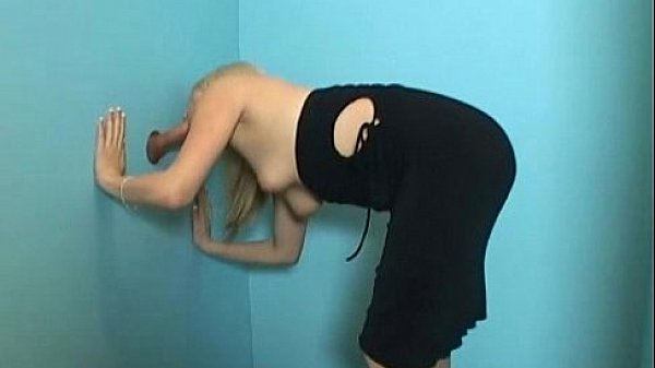 Big cock amazing sucking through a gloryhole - Blowjob Porn 7  