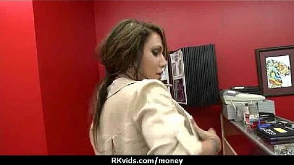 Tight teen fucks a man in front of the camera for cash 1