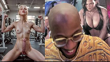 Tight Petite Teen Girl Wants To Get Anal Fucked While Jerking Off, Buff Bald Pussy Teen Grows A Hard Transgender Cock And Cum Explodes All Over, Trans Gamer Girl Ass, AI Generated