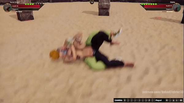 Karen VS Diabla [NF3D Female MMA Combat Arena]