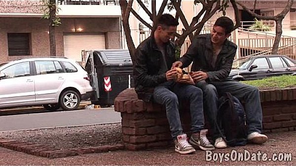 Two boys hook up for gay one-on-one  